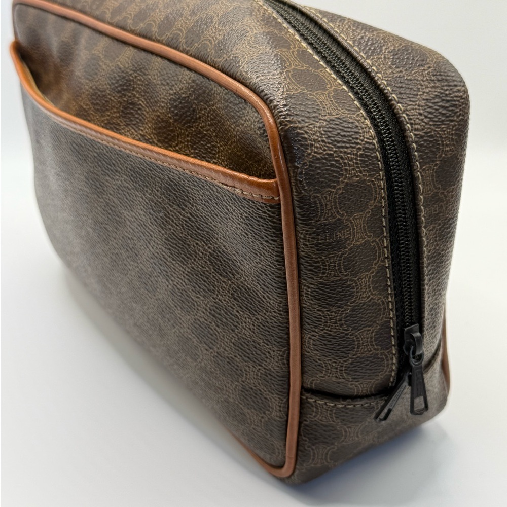 Celine Toiletry Cosmetic Bag Authentic GUC VINTAGE - Picture 4 of 14